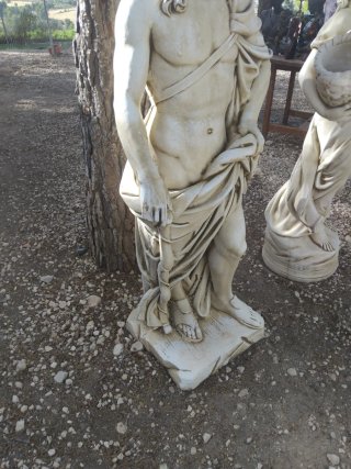 Estatua de piedra decorativa