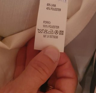 Traje Chaqueta Cortefiel gris talla 54