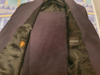 Traje Chaqueta Cortefiel gris talla 54