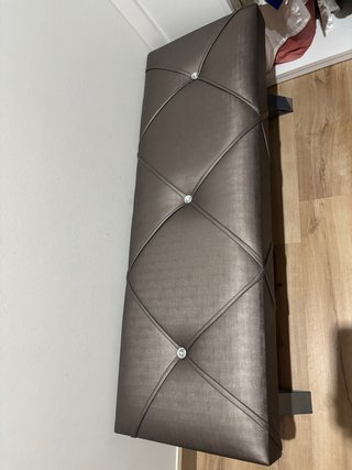 Banco tapizado para habitación