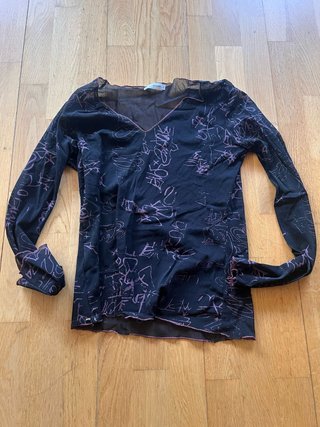 Camiseta transparente Kleymac Talla L
