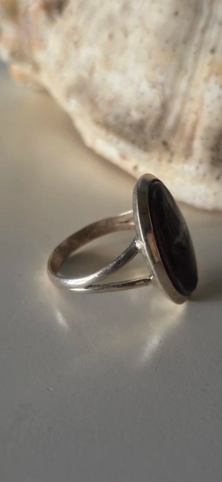 Anillo plata de ley nudo septaria