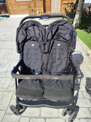 Silla gemelar Joie negra