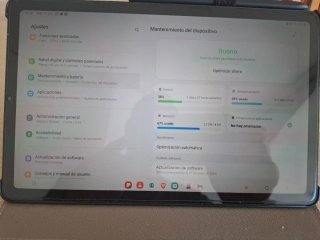 Tablet Samsung S6 Negra/Gris