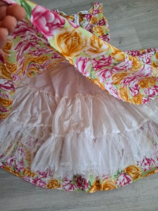 Vestido estilo pin up floral
