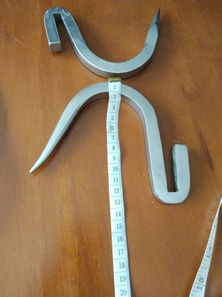 Ganchos de carnicería de acero inoxidable