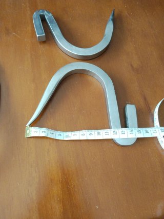 Ganchos de carnicería de acero inoxidable