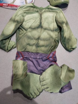 Costume Hulk Avengers Age of Ultron Bambino