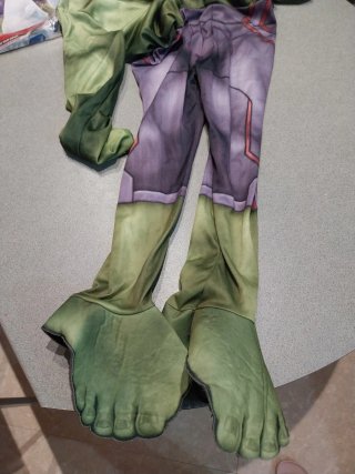 Costume Hulk Avengers Age of Ultron Bambino
