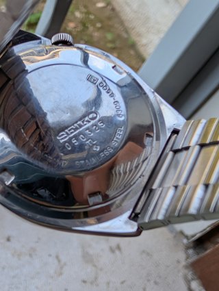 Orologio Seiko Automatico Quadrante Azzurro