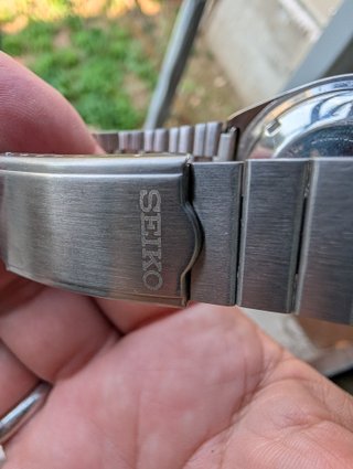 Orologio Seiko Automatico Quadrante Azzurro