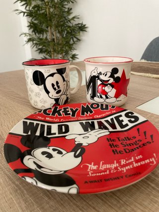 Juego Vajilla Mickey Mouse Disney