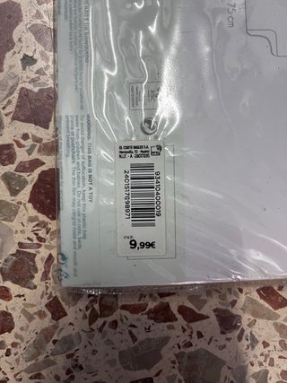 NUOVO Protettore materasso fasciatoio 35x75cm impermeabile