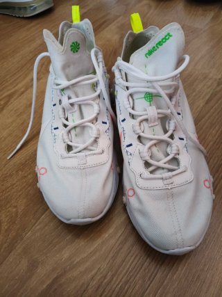 Nike React Element 55 Blancas y Rosas