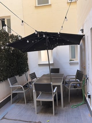 Mesa y Sillas Ikea Exterior
