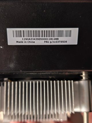 Disipador CPU Lenovo ThinkCentre M93 M83 | FRU 03T