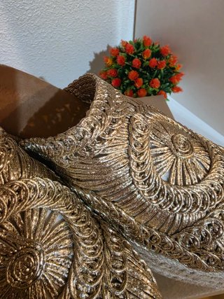 Sandalias Zuecos Cuña Esparto Beige.
