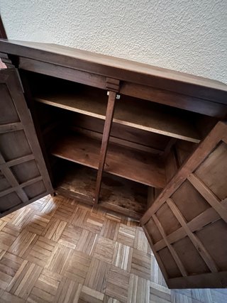 Aparador de madera estilo rústico
