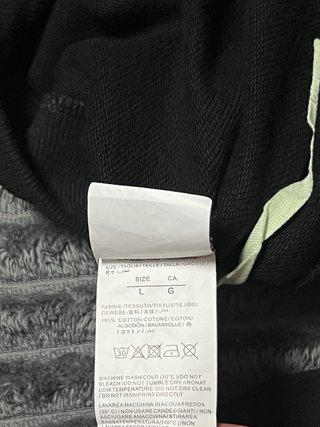 Felpa Off-White Originale Nera Taglia L