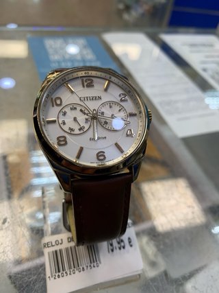Reloj Citizen Pulsera Marrón y Dorado