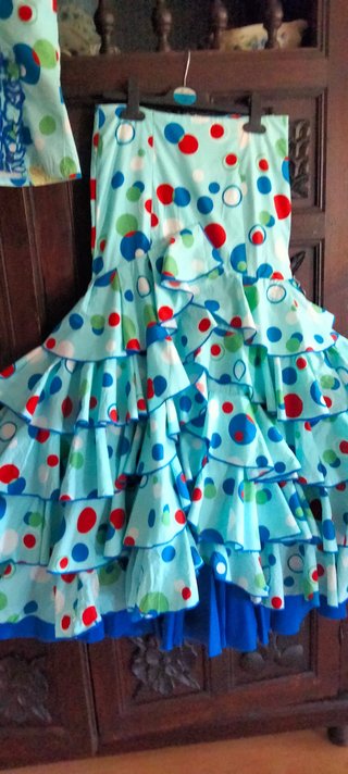 Conjunto Flamenco Niña 7-9 Años