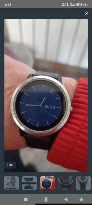 Reloj Garmin Vívactive 3 Negro/Plata