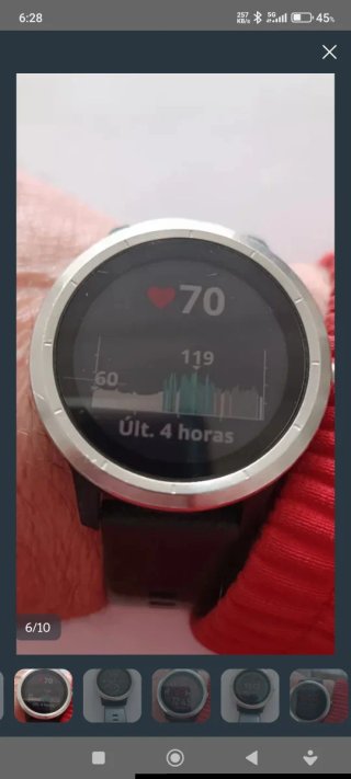 Reloj Garmin Vívactive 3 Negro/Plata
