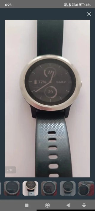 Reloj Garmin Vívactive 3 Negro/Plata