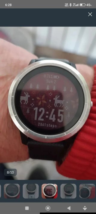 Reloj Garmin Vívactive 3 Negro/Plata