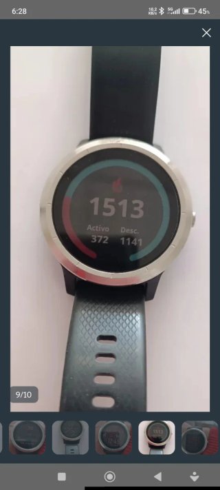 Reloj Garmin Vívactive 3 Negro/Plata