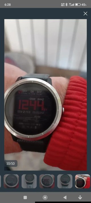 Reloj Garmin Vívactive 3 Negro/Plata
