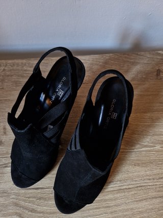 Zapatos de tacón negros