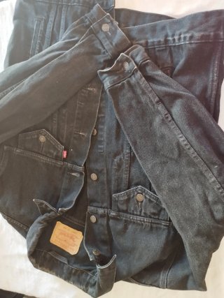 Chaqueta Vaquera Levi's Negra Talla L