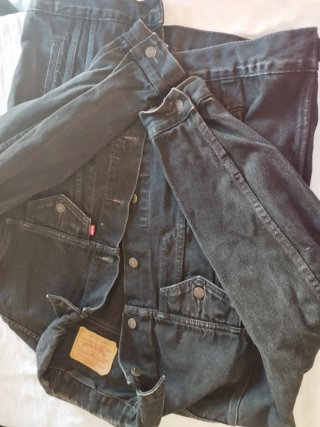 Chaqueta Vaquera Levi's Negra Talla L
