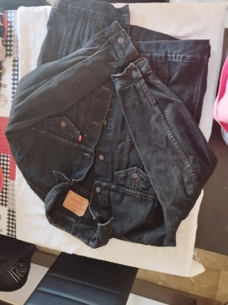 Chaqueta Vaquera Levi's Negra Talla L