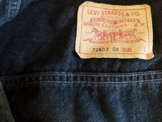 Chaqueta Vaquera Levi's Negra Talla L
