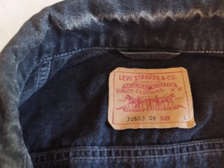 Chaqueta Vaquera Levi's Negra Talla L