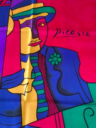 PAÑUELO CUELLO CHICA PICASSO MULTICOLOR BRILLI