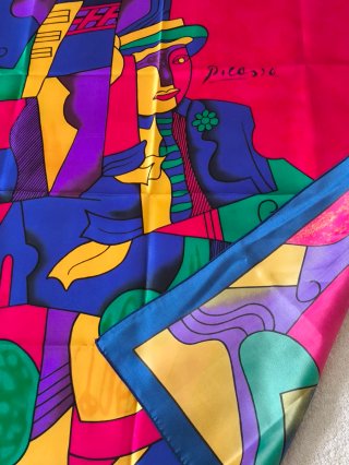 PAÑUELO CUELLO CHICA PICASSO MULTICOLOR BRILLI