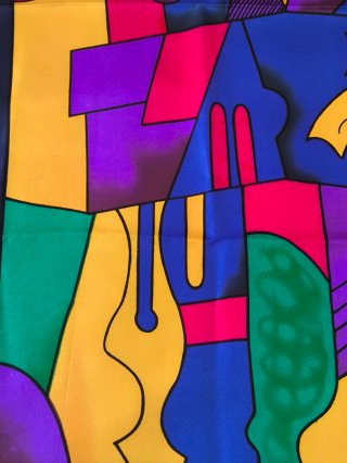 PAÑUELO CUELLO CHICA PICASSO MULTICOLOR BRILLI