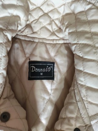 Chaqueta acolchada Dianola beige Talla M