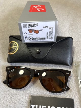 Gafas de sol Ray-Ban Wayfarer Tortoise/Brown 50