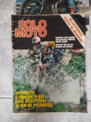 Lote revistas solo moto