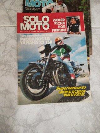 Lote revistas solo moto