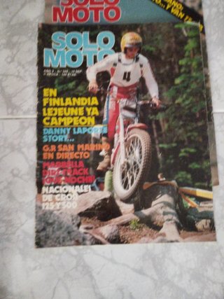 Lote revistas solo moto