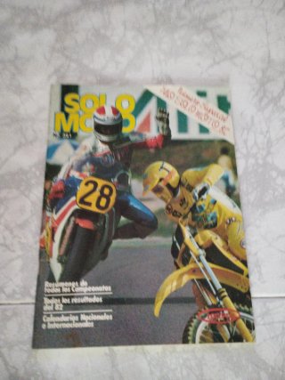 Lote revistas solo moto