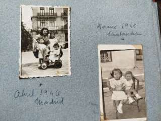 Álbum Antiguo de Fotos. Santander Años 40.