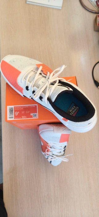 Zapatillas Nike Padel/Tenis Naranja/Blanco