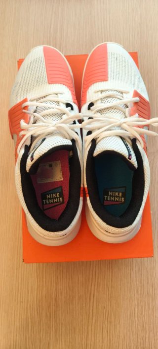 Zapatillas Nike Padel/Tenis Naranja/Blanco