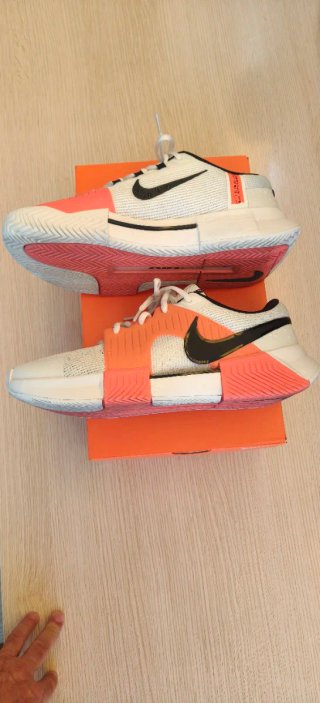 Zapatillas Nike Padel/Tenis Naranja/Blanco